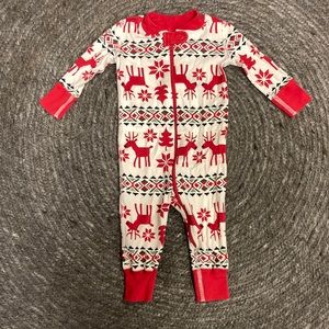 Hanna Andersson Christmas footless sleeper